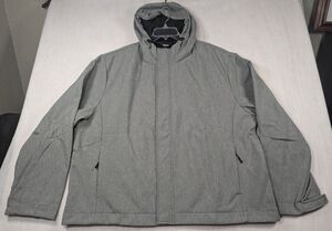 Wantdo - Men's Waterproof Softshell Jacket - Insulted - Color: Grey - Size 3XB